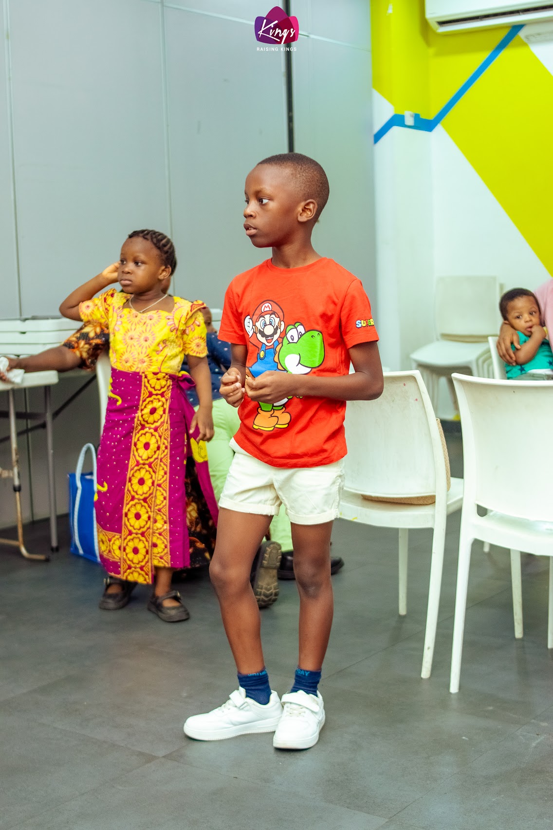 Children participating at KINGS Family Fest