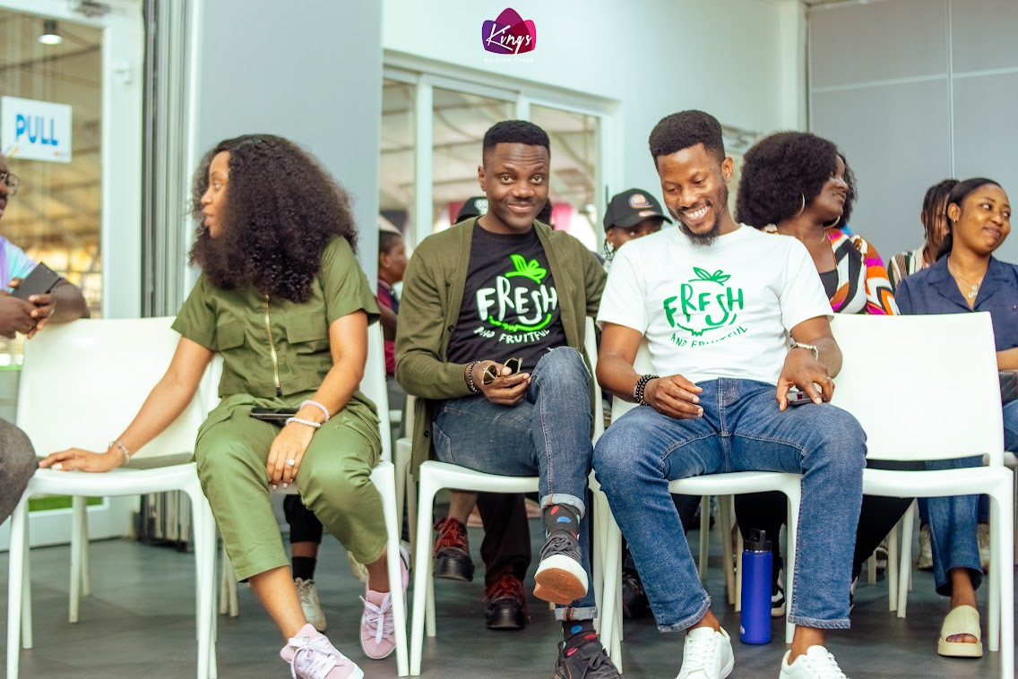 KINGS Family Fest guests laughing together